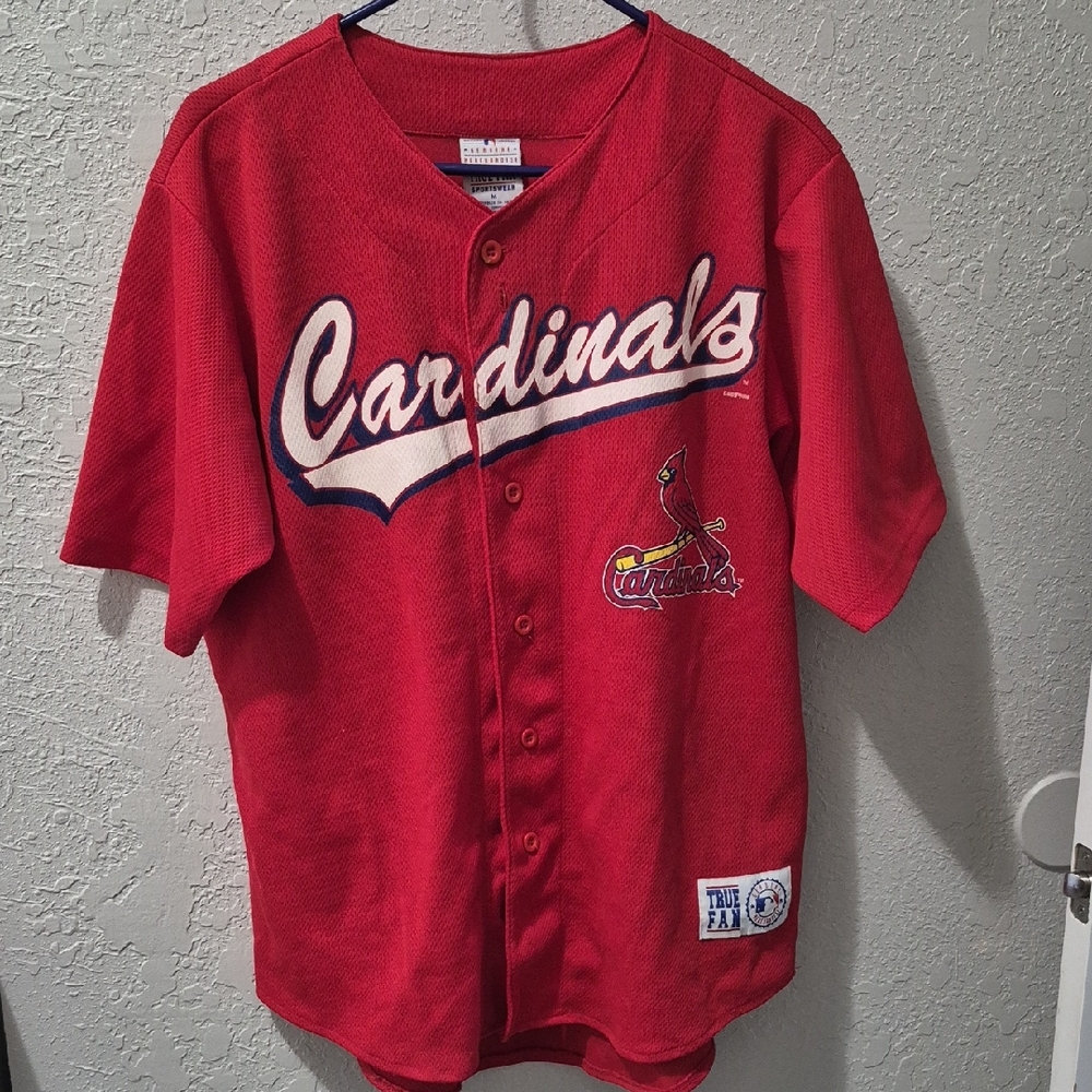 Red Cardinals Baseball Jersey Authentic MLB Style